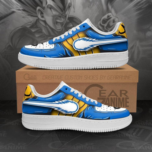 Vegeta Air Sneakers Custom Power Dragon Ball Anime Schoenen